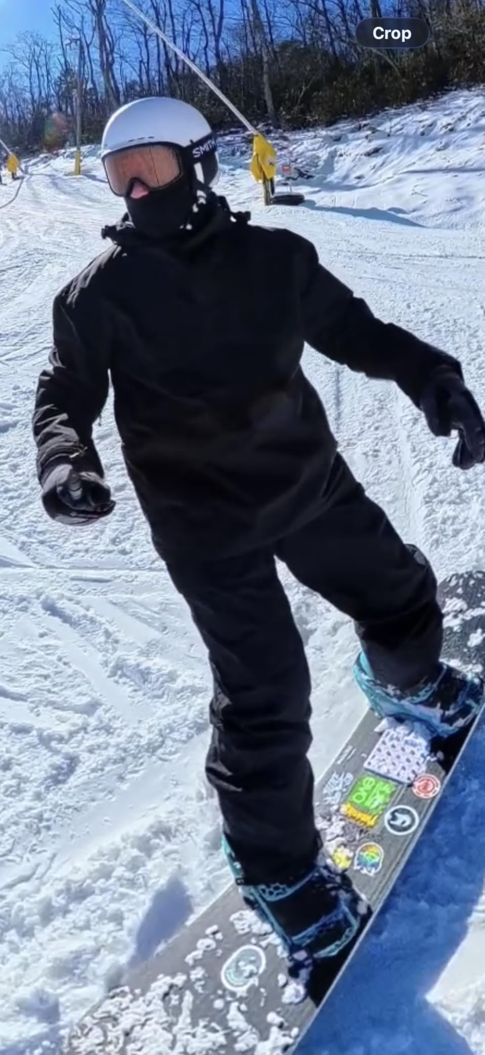 Nidecker Supermatic Carbon Snowboard First Universal, Dual-Entry, Automatic Binding - Comfortable and Reliable as a Regular Two-Strap Binding customer photo 1