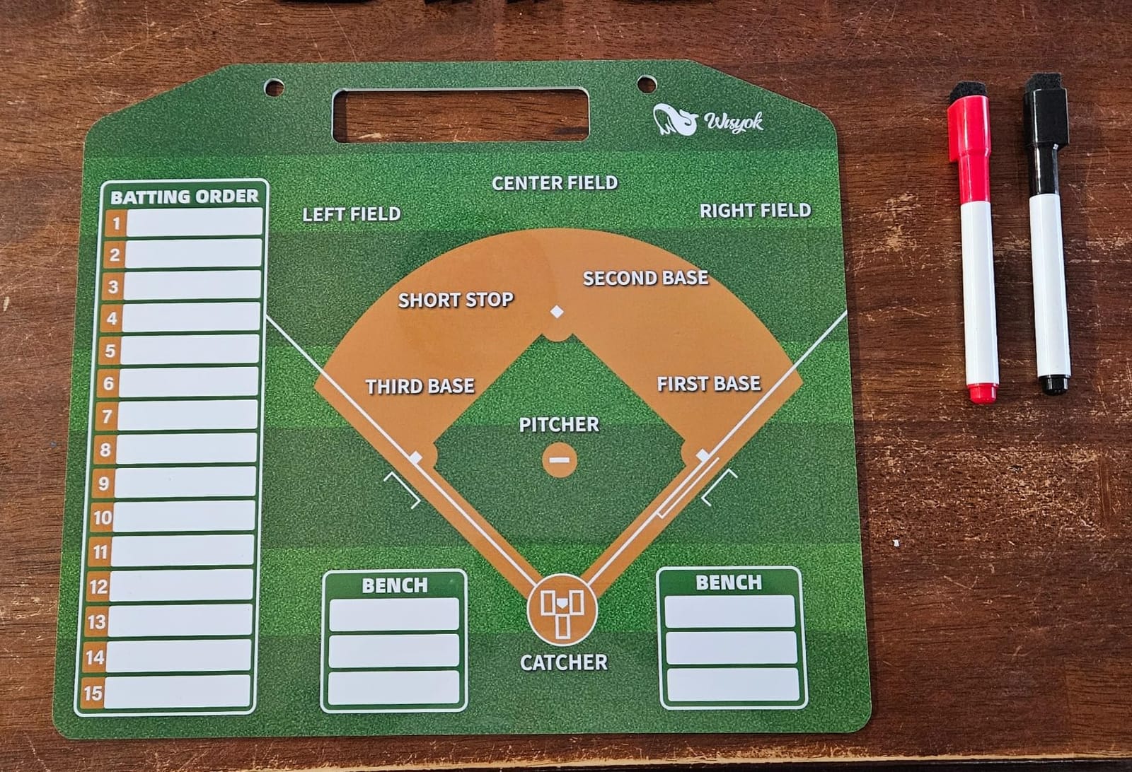 WISYOK Football Clipboard for Coaches, Dry Erase | Double Sided, for Football, Coach Gift, Game Planning, Practice, Training, Tactics customer photo 2