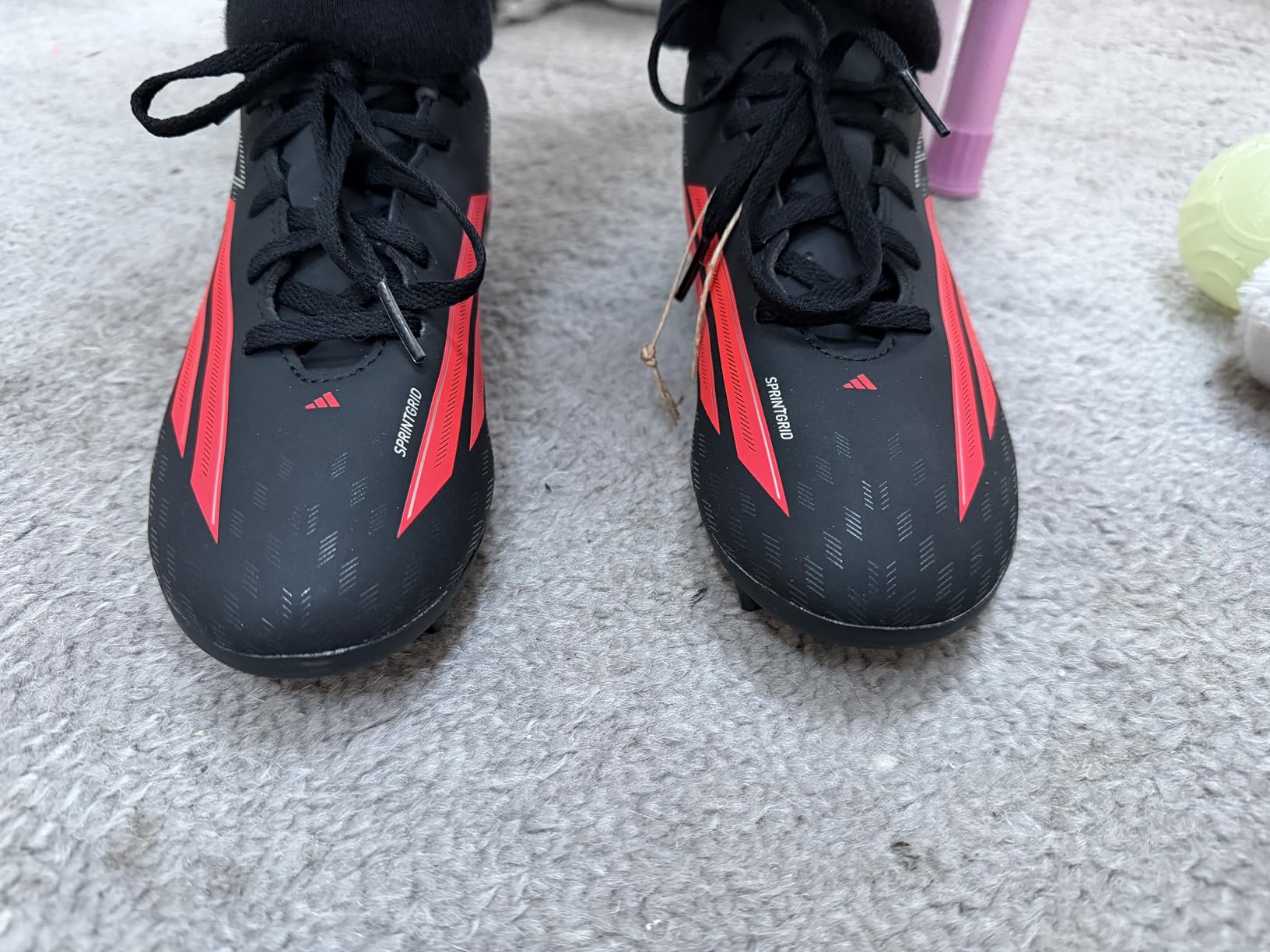 adidas Kids' F50 Club Firm Ground Soccer Shoe customer photo 2