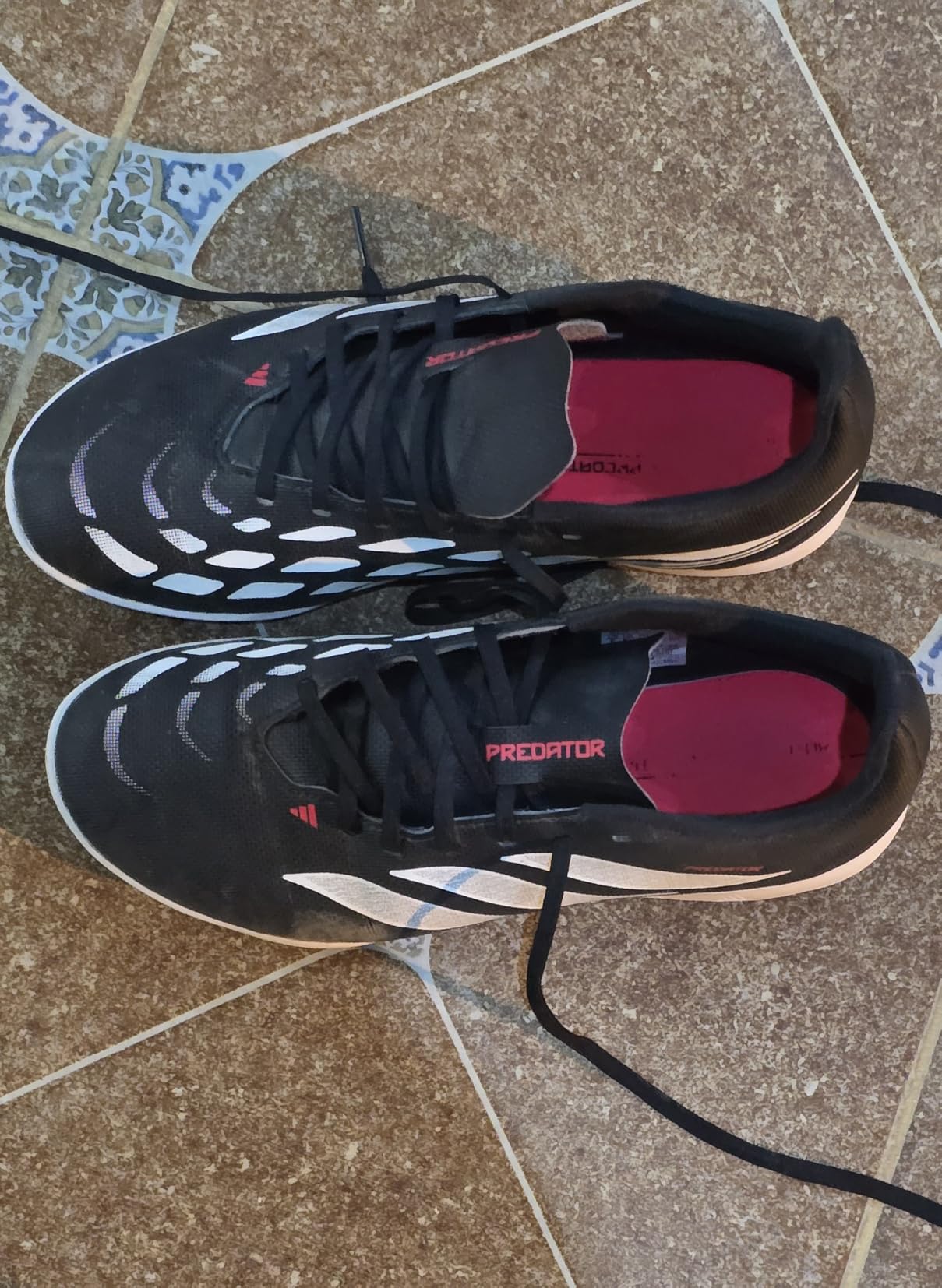 adidas Kids' Club Predator Sala Indoor Soccer Shoe customer photo 2