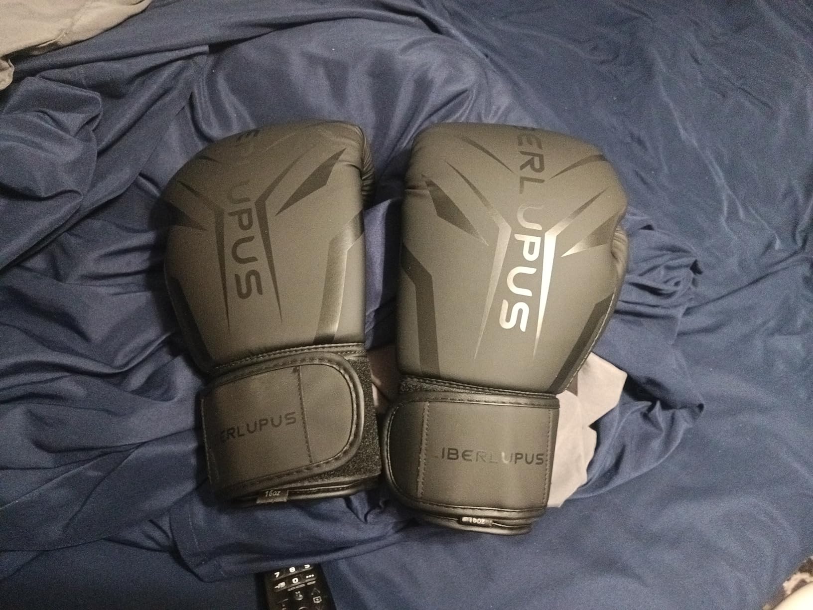 LIBERLUPUS MMA Gloves for Men - Punching Bag Gloves for Men, Open Palm Training Gloves for MMA Sparring, Kickboxing, Muay Thai, Youth Self-Defense, Durable Synthetic Leather with Wrist Support customer photo 1