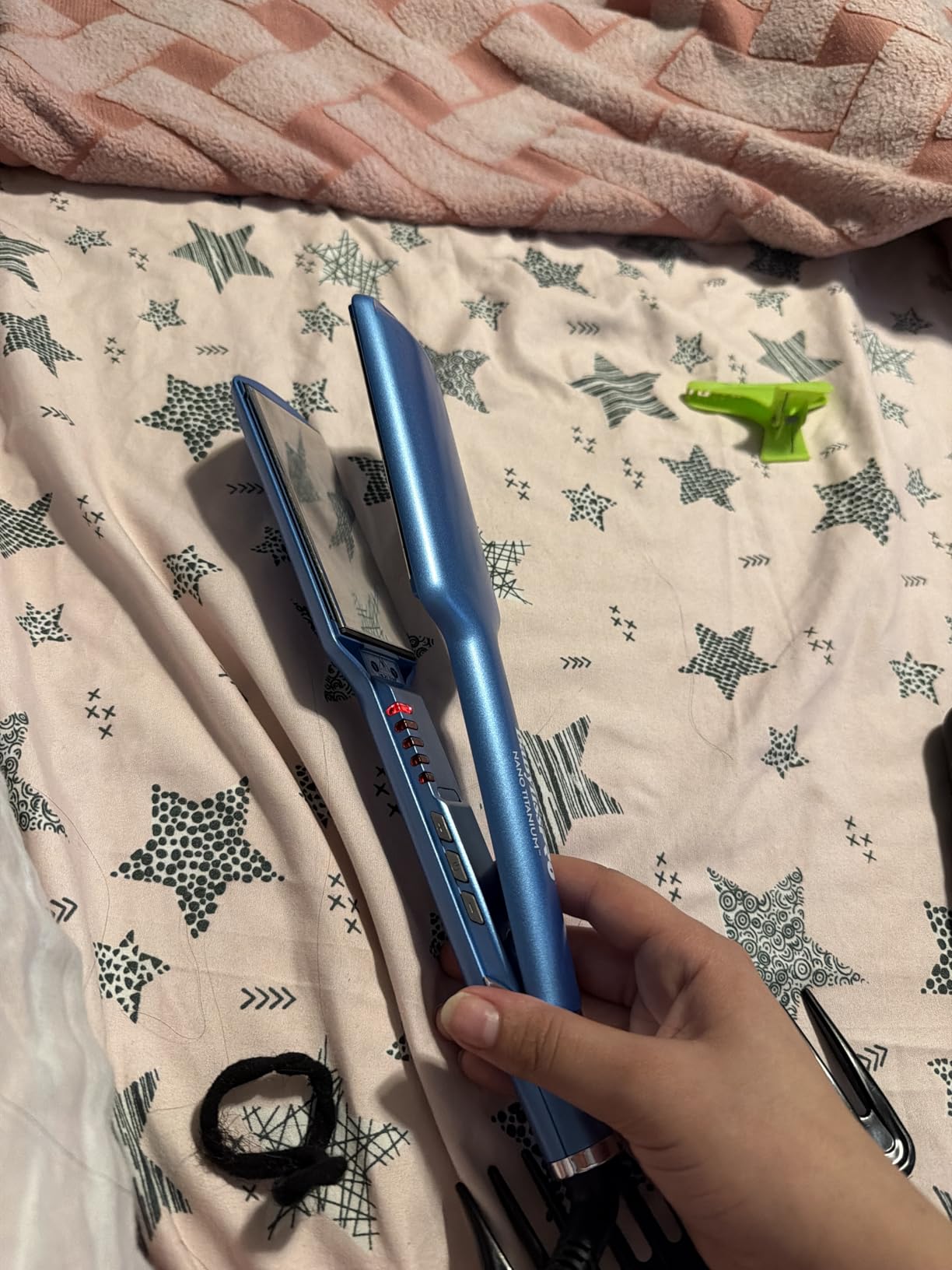BabylissPRO Nano Titanium Ultra-Sleek Hair Straightener, Flat Iron for All Hair Types customer photo 2