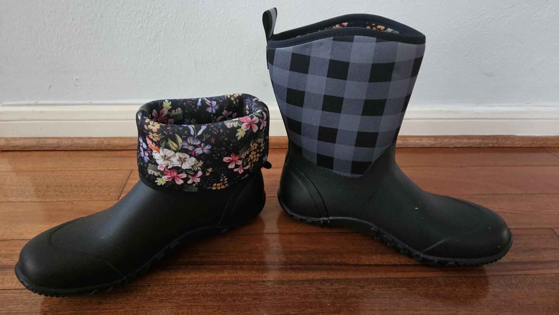 Women's Rain Boots Waterproof Garden Boots Rubber Mud Boots | Insulated Rubber Boots for Women Ultra Breathable Water Mud Boots Gardening Yard Farm Boot Outdoor customer photo 2