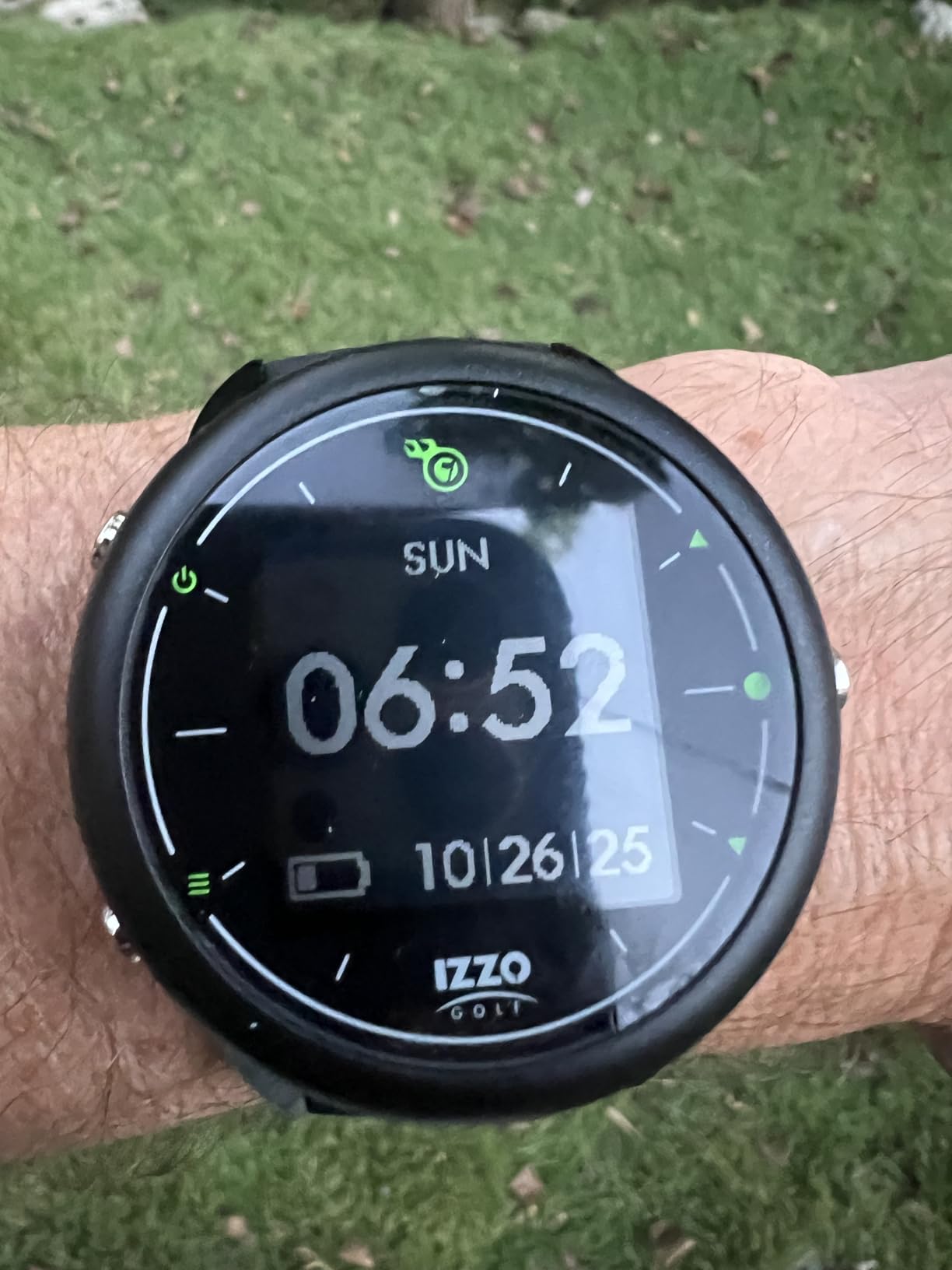 Izzo Golf Swami Golf GPS Watch with Personalized Club Suggestions customer photo 1