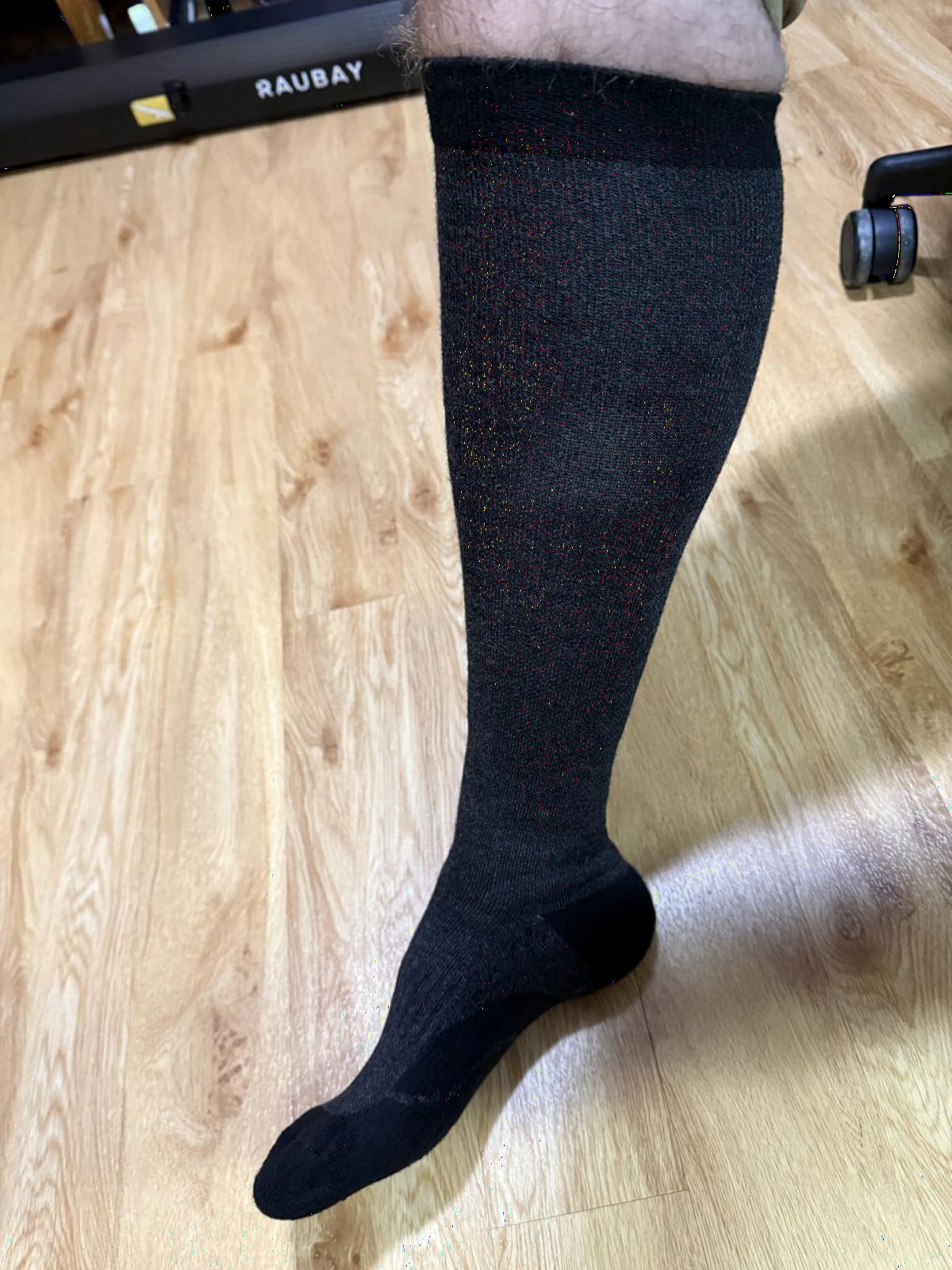 Merino Wool Compression Socks for Women Men 15-20 mmHg for flying | Soft & Breathable for Travel, Running customer photo 2