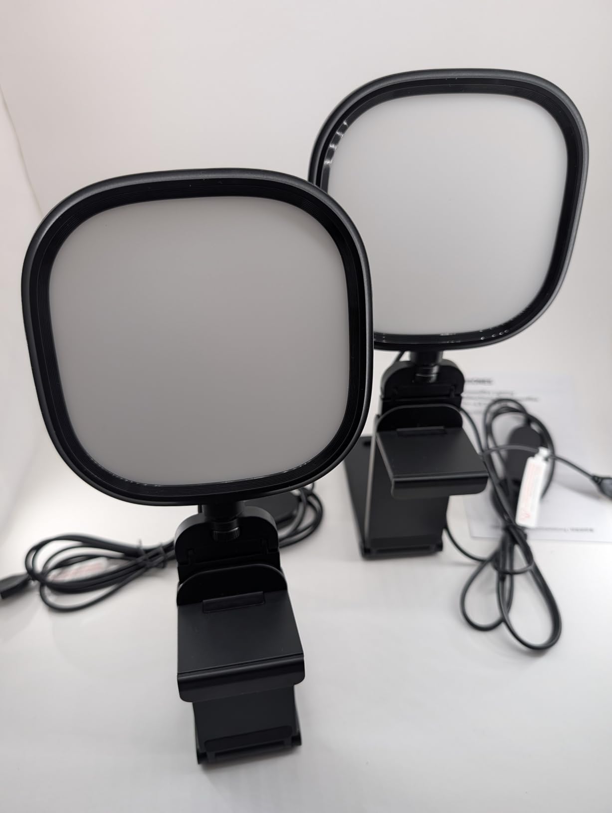 Upgraded Ring Light for Laptop, Monitor & Desk - Eye-Caring Diffused LED Computer Light with Screen-Safe Clip, Adjustable Monitor Mount, CRI 97.8+, 50 Lighting Modes for Zoom, Video Calls & Streaming customer photo 2