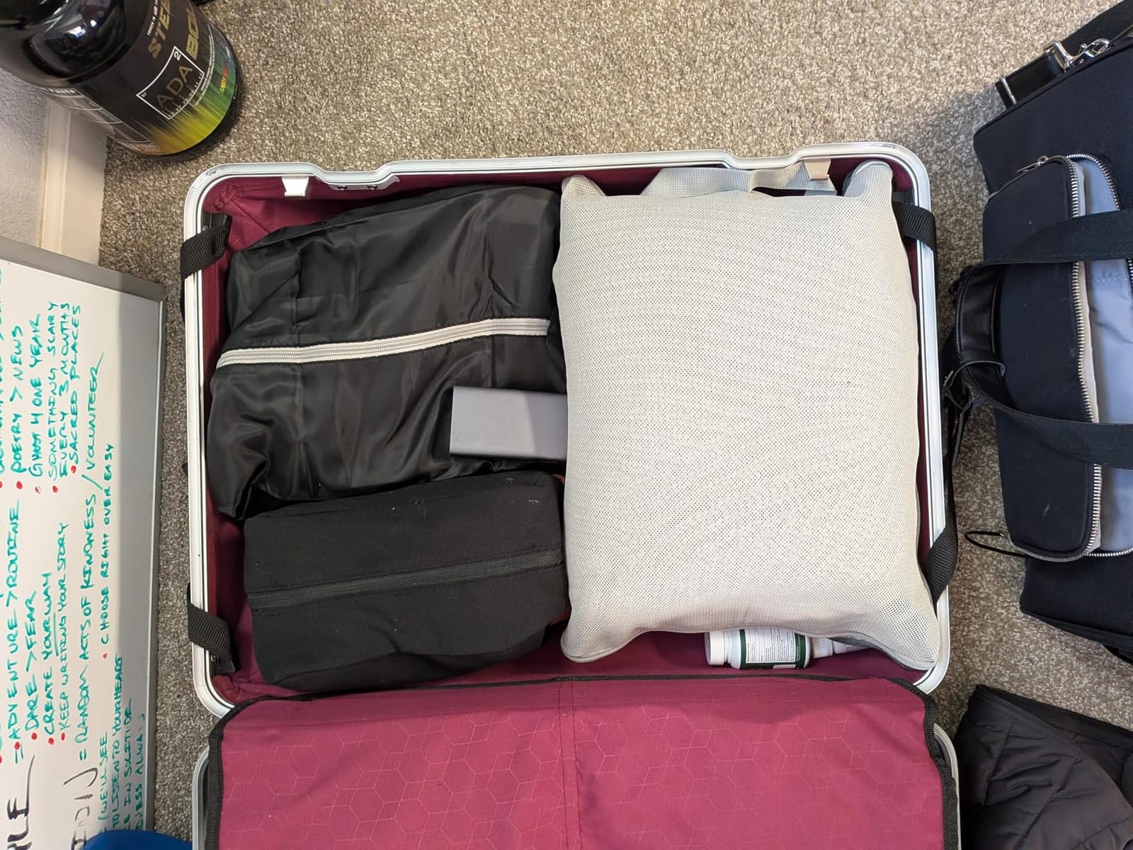 Veken 9/11 Set Compression Packing Cubes for Travel Essentials,Compressible Expandable Luggage Suitcase Organizer Bags with Garment Bag,Space Saver Bags with Over 1000 pcs of Mesh Holes(Beige) customer photo 1