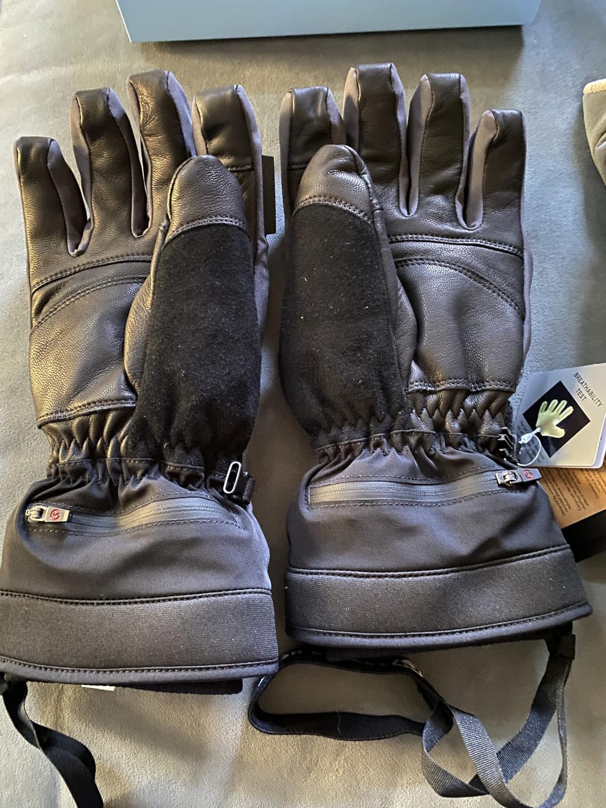 SAVIOR HEAT 3.0 Heated Ski Gloves for Men&Women,7.4V 3000mAh Anti-Freeze Battery, PD Fast Charging&Bluetooth APP Control,Waterproof Goat Leather,3M Thinsulate for Skiing Motorcycle customer photo 1