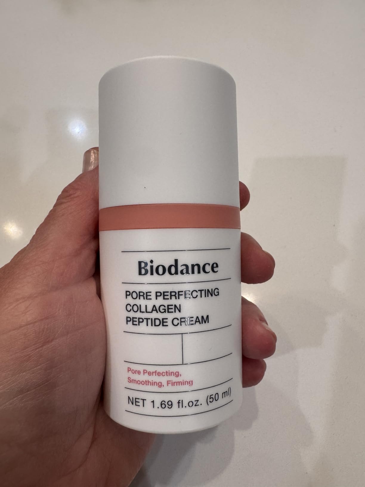 BIODANCE Pore Perfecting Collagen Peptide Cream, Hydrating, Plumping, Pore Care, Firming Facial Moisturizer, Korean Skin Care, Self Care Gifts for Women | 1.69 fl. oz. customer photo 1