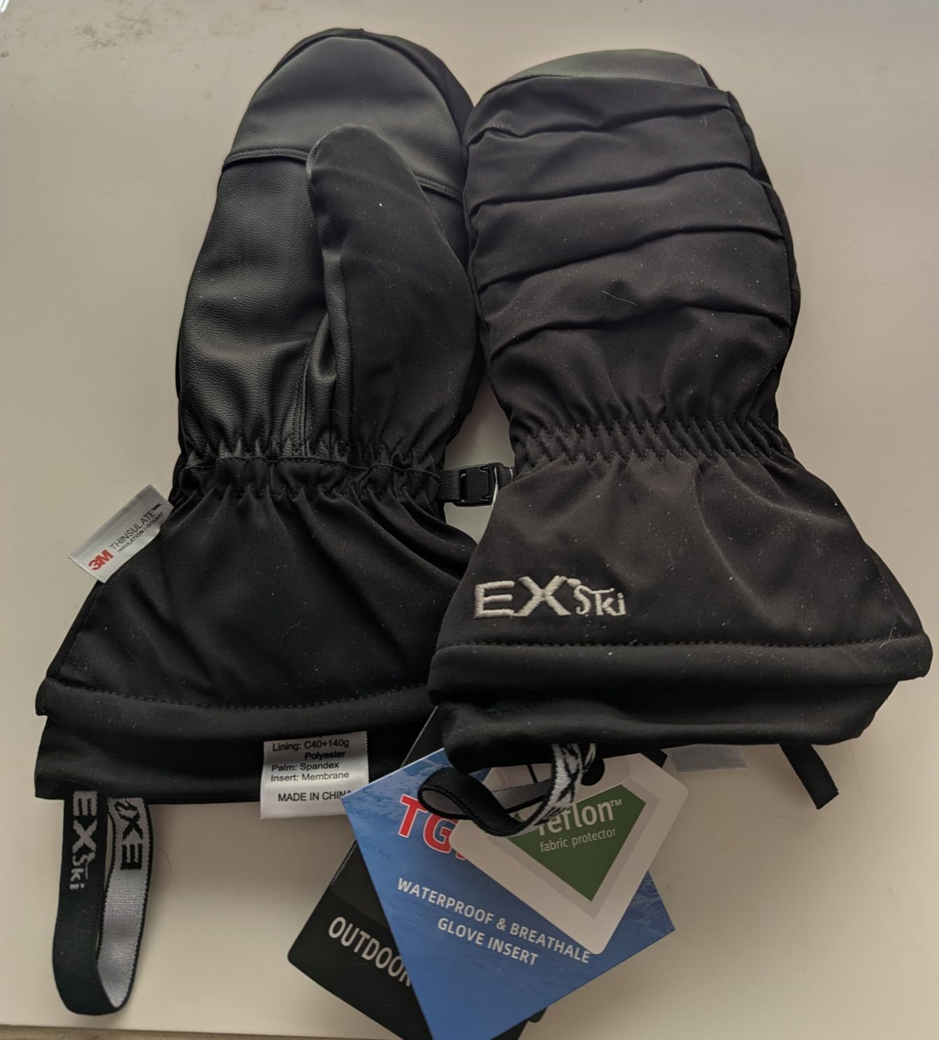 Ski Mittens for Women, Waterproof Touchscreen Ski Snowboard Gloves customer photo 1