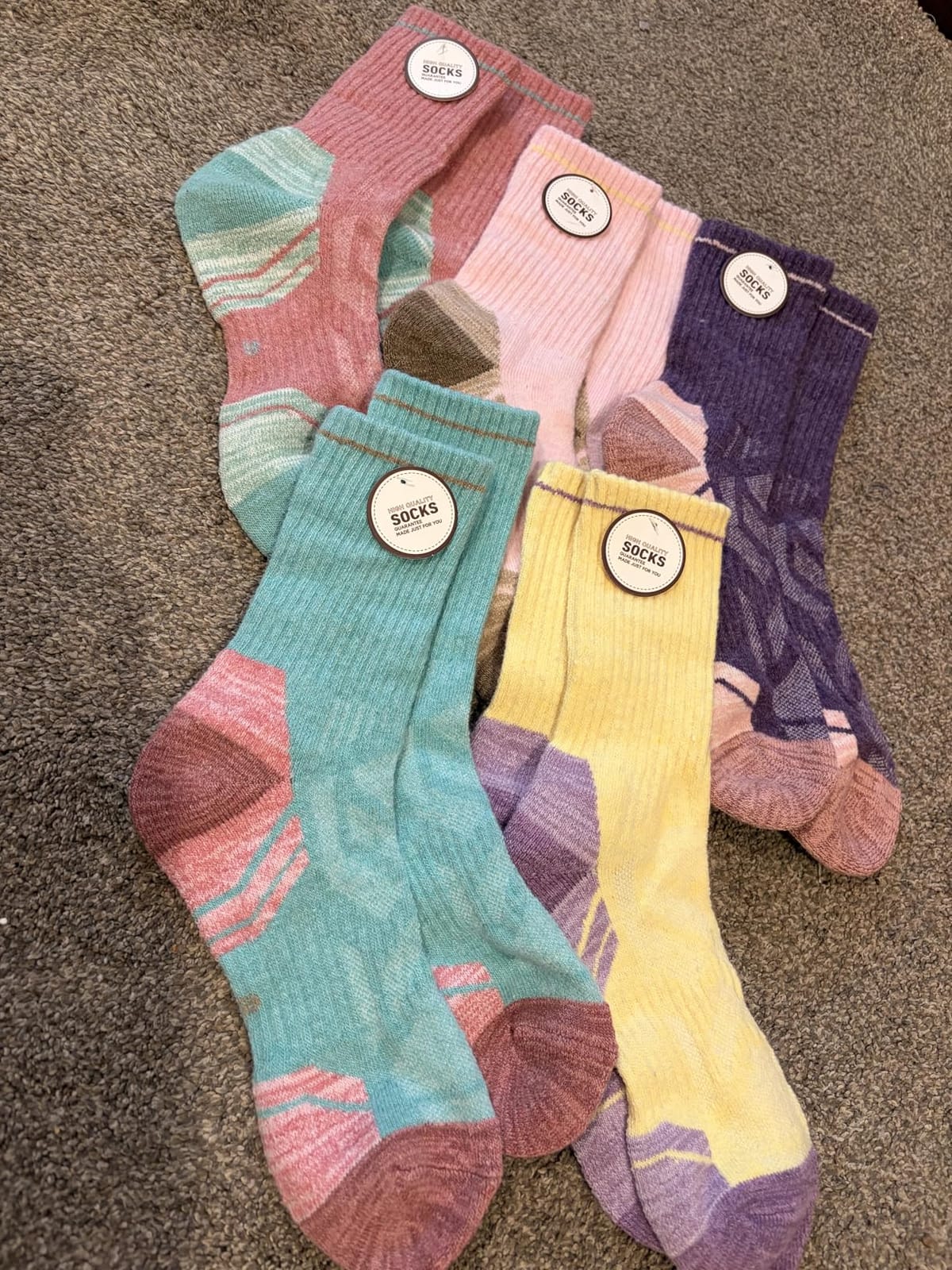 Merino Wool Hiking Socks, Enhanced Breathability, for Men and Women customer photo 1