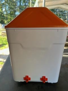 Lilyang Heated Chicken Waterer 3 Gallon, 250W Thermostat Control | Submersible Heat Plate, Chicken Water Heater With Nipples, Freeze-Proof Poultry Drinker for Winter, No-Tools Assembly customer photo 2