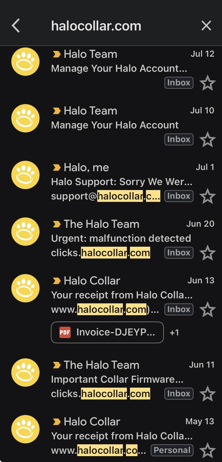 Halo Collar 5 GPS Wireless Dog Fence, Midnight | Keep Your Dog Safe with Custom Boundaries, Real-Time Tracking, and Instant Alerts at Home, Away, or Off-Grid customer photo 2