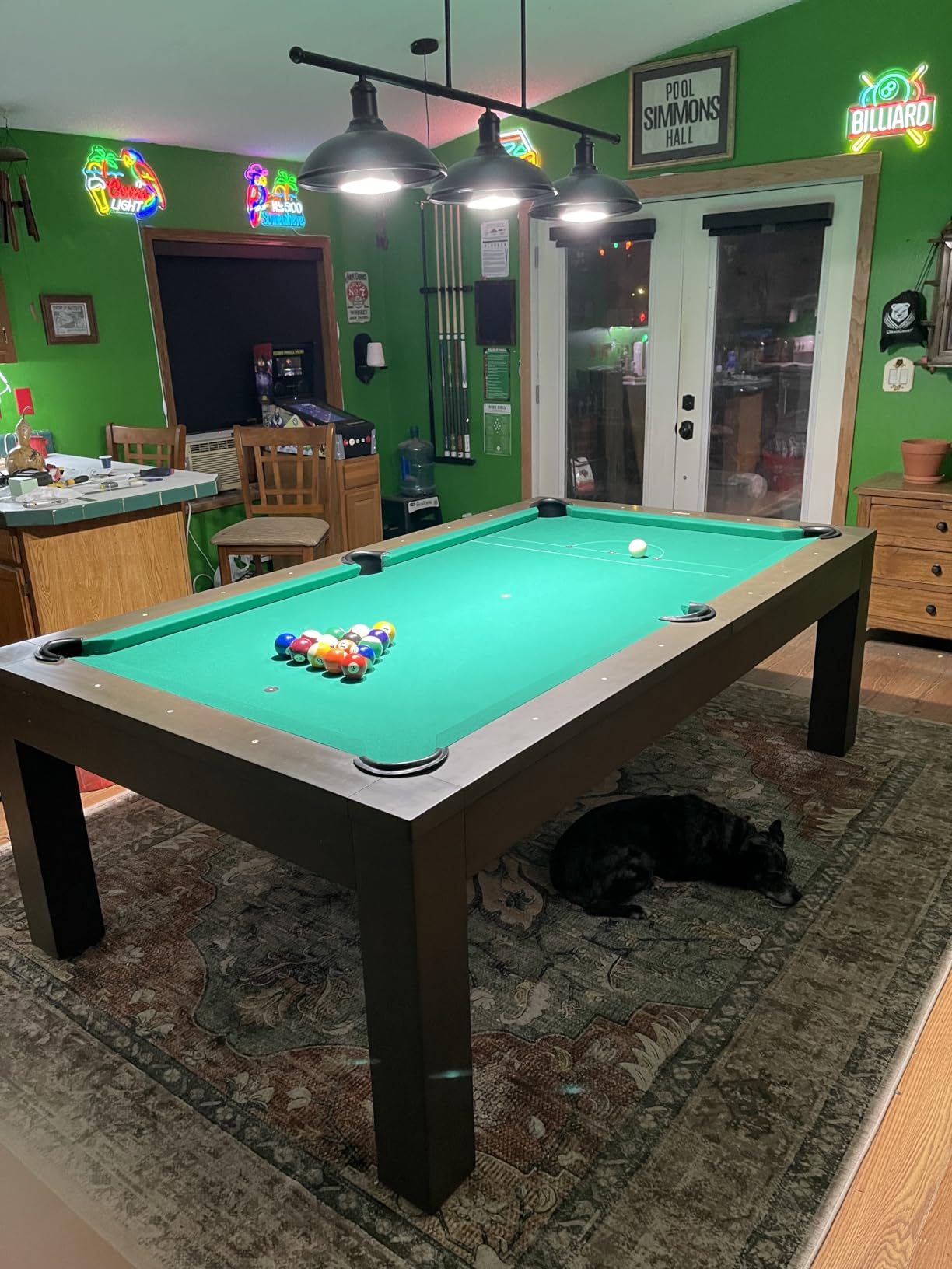 Legacy - Baylor Ⅱ Slate Pool Table W/Premium Billiards Accessories (7FT and 8FT, Shade Finish) customer photo 1