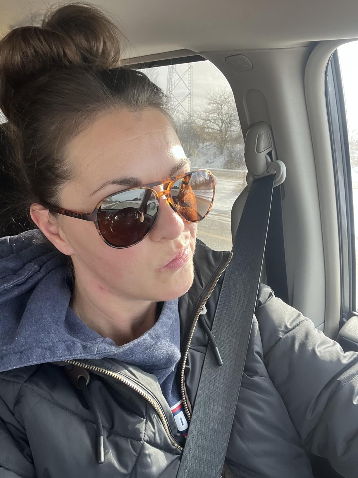 goodr Polarized Aviator Sunglasses, Large Sized (Mach G), UV400 Protection, No Slip, No Bounce customer photo 1