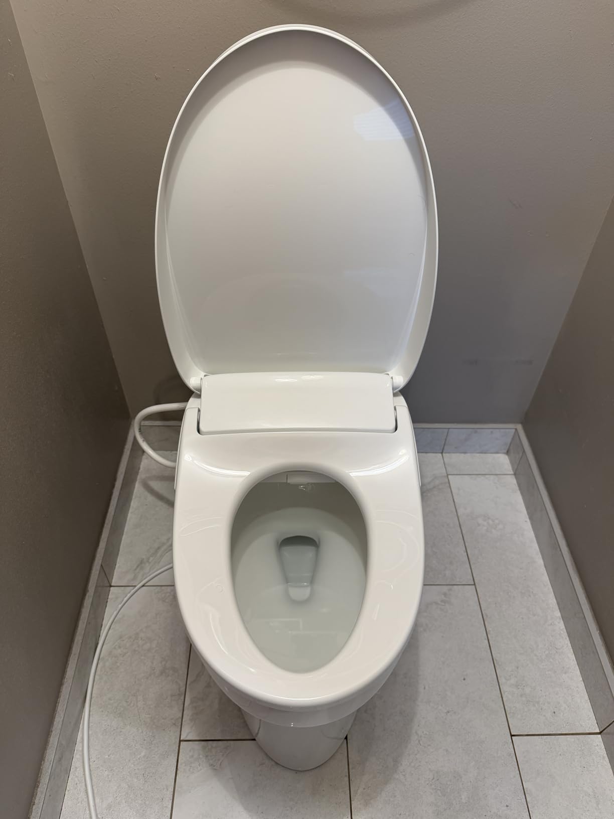KOHLER PureWash E835 Elongated Electric Bidet Toilet Seat w Remote, White | 39399-0, Adjustable Position, Temperature and Pressure, Self Cleaning customer photo 2
