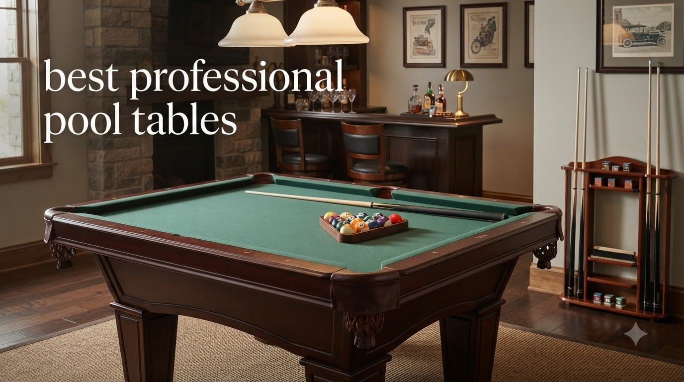 best professional pool tables
