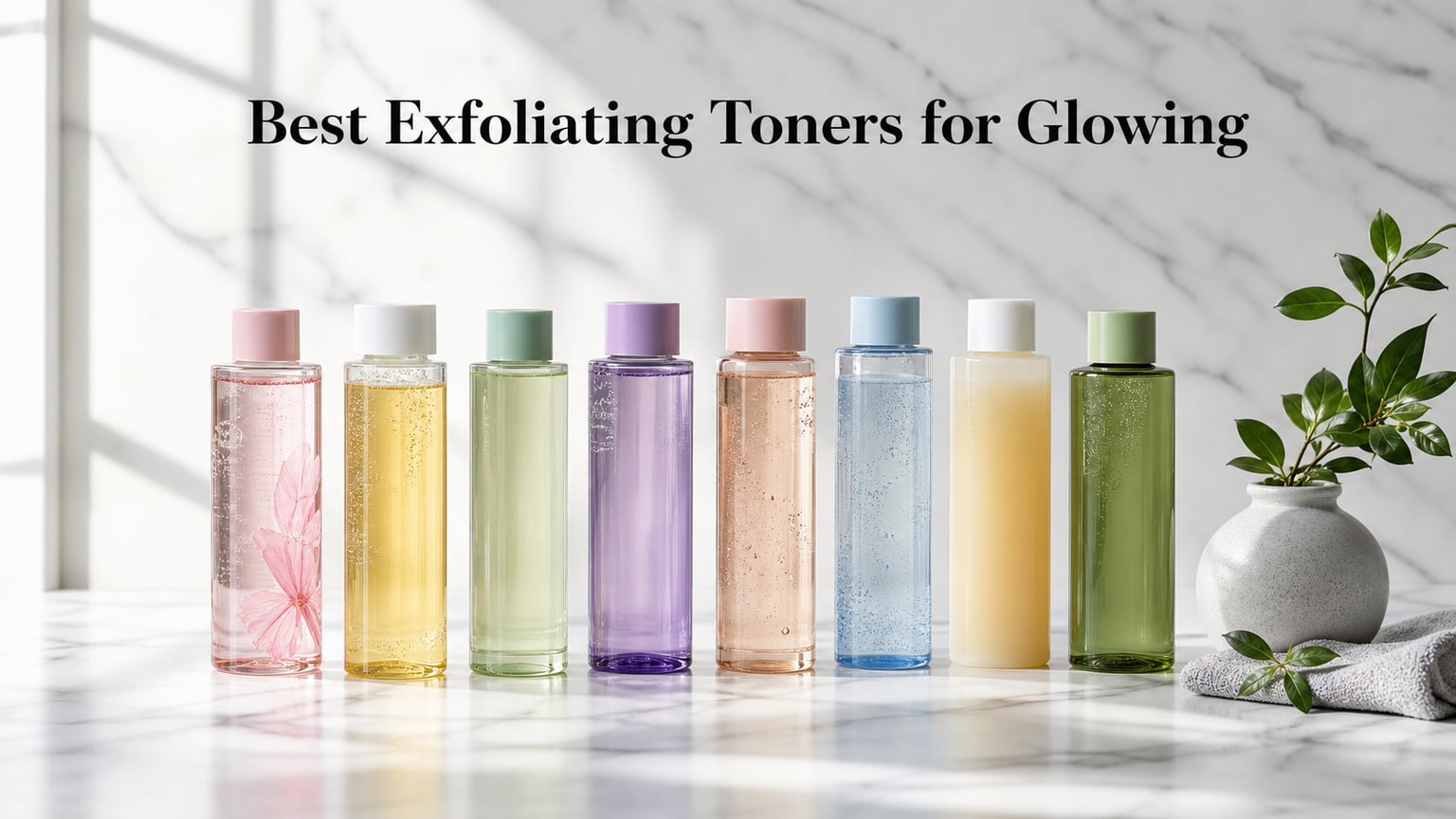 8 Best Exfoliating Toners for Glowing