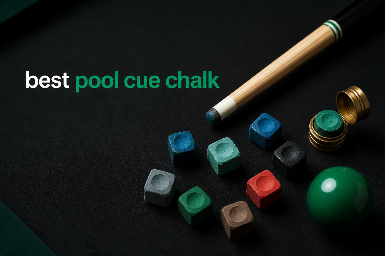 best pool cue chalk