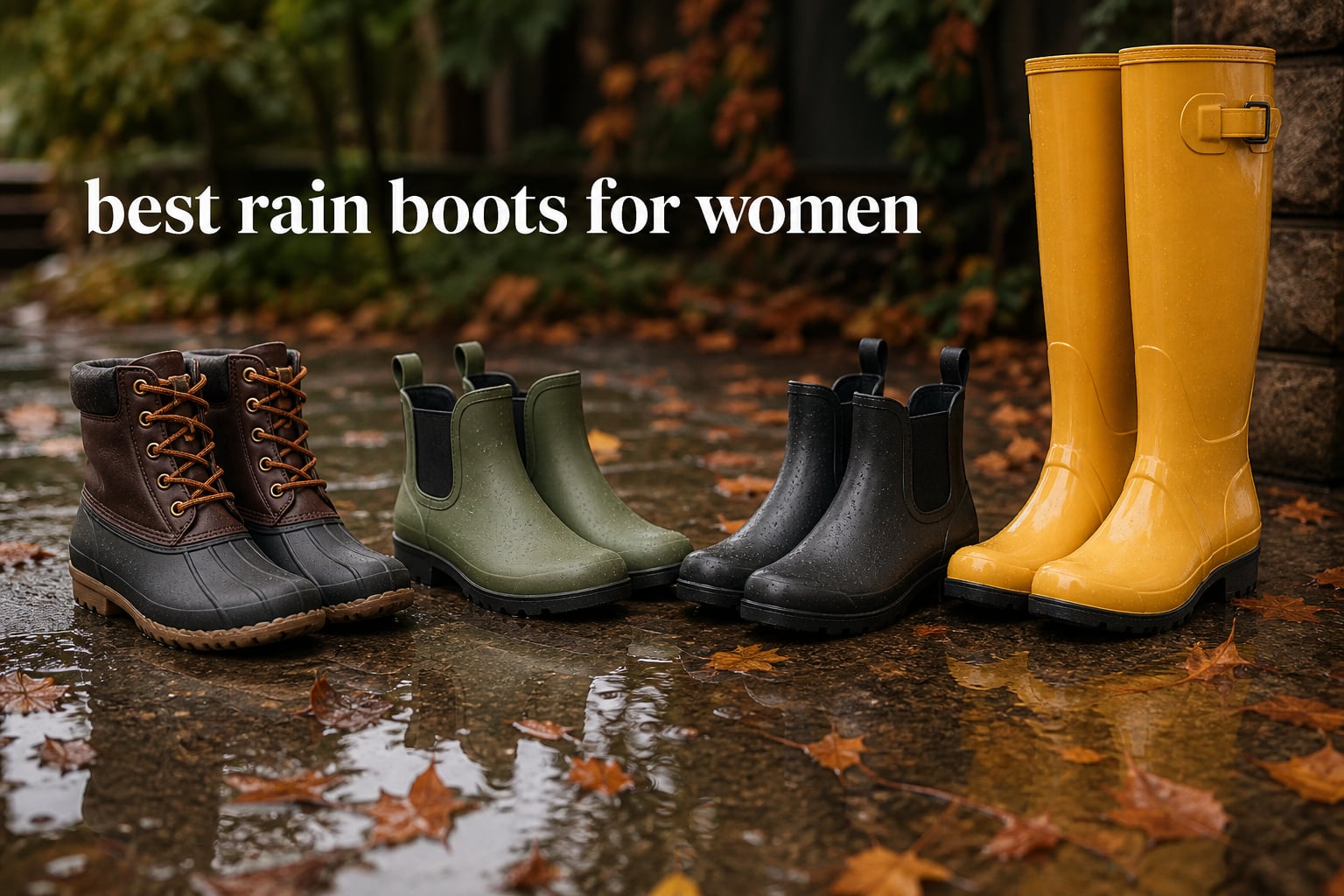 best rain boots for women