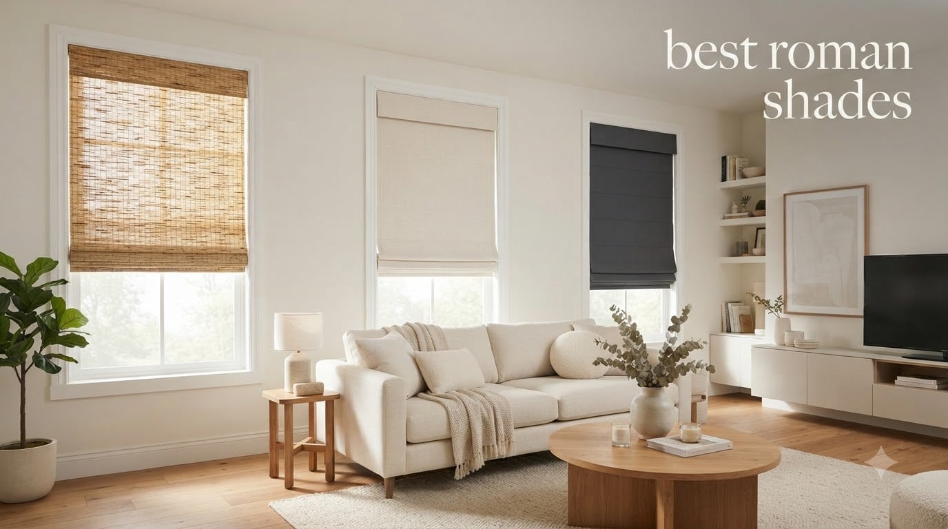best roman shades