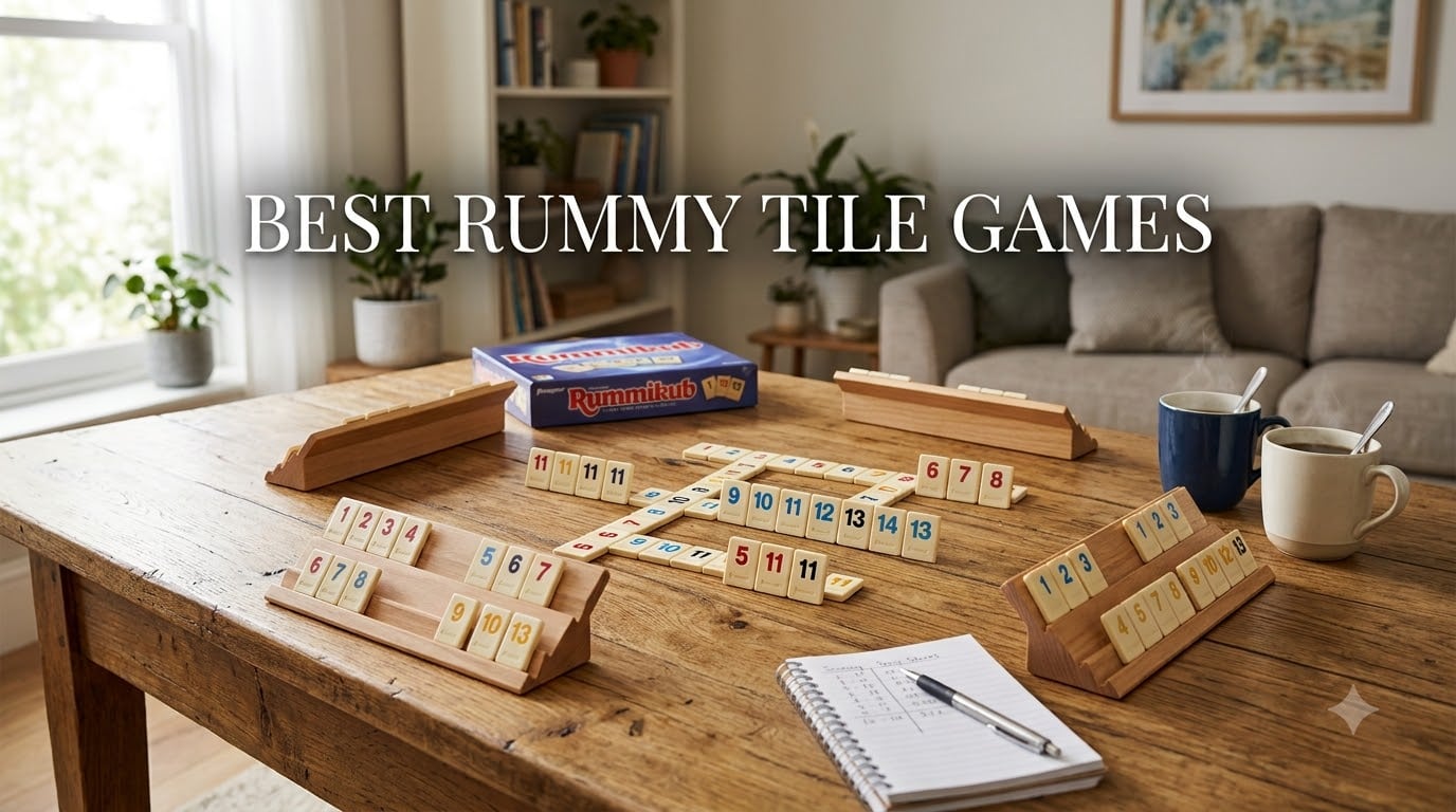 best rummy tile games