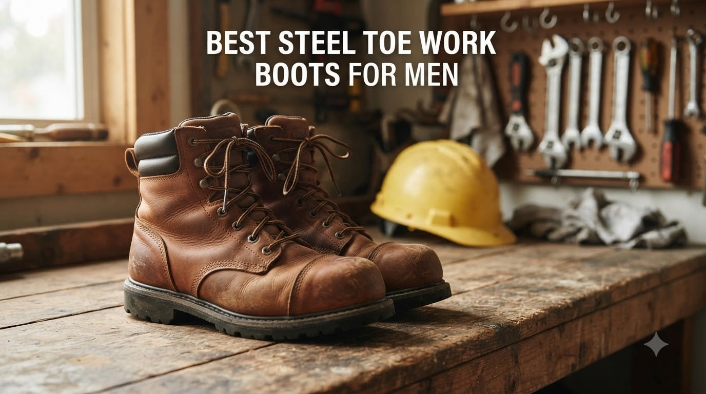 best steel toe work boots for men