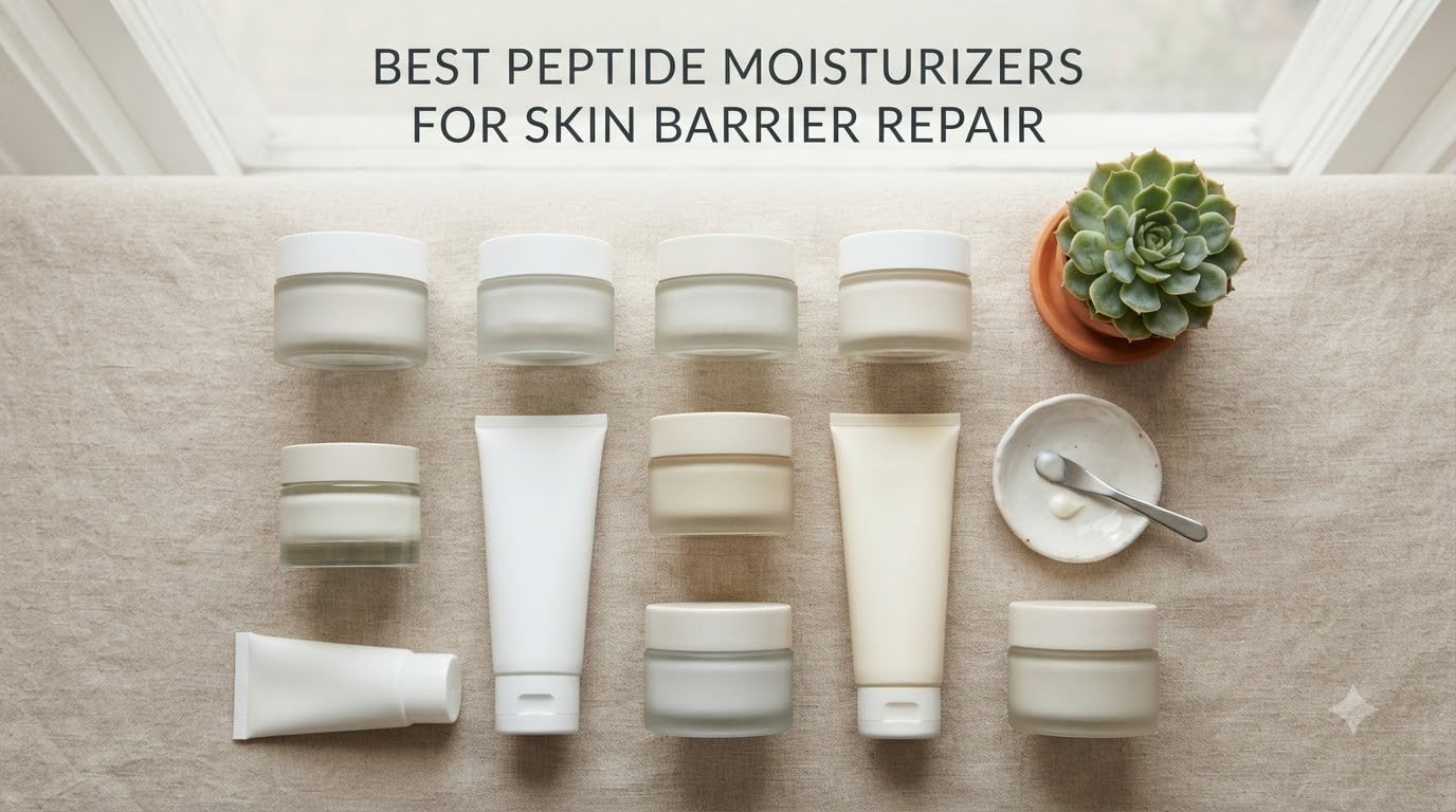 11 Best Peptide Moisturizers for Skin Barrier Repair
