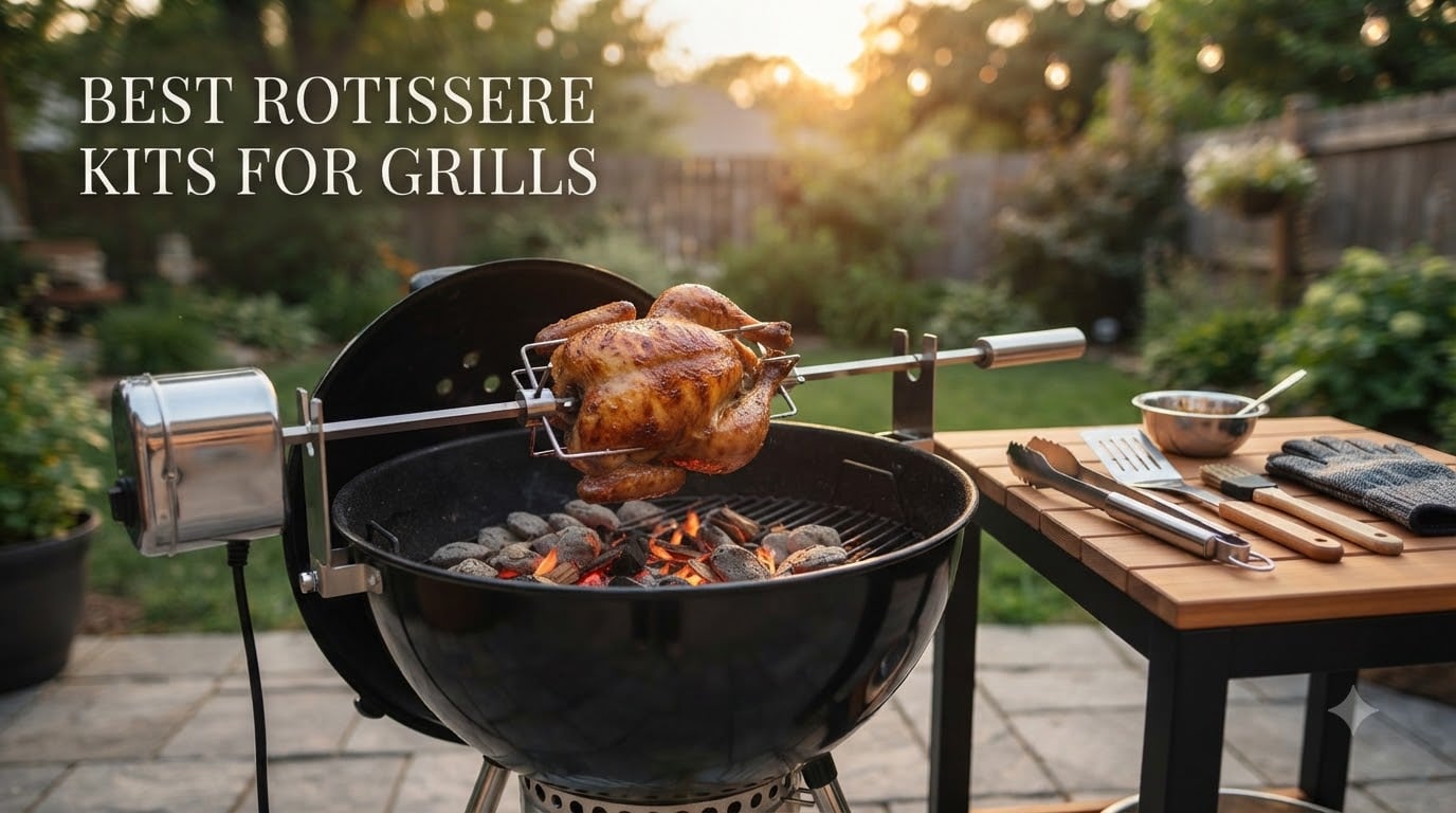 best rotisserie kits for grills
