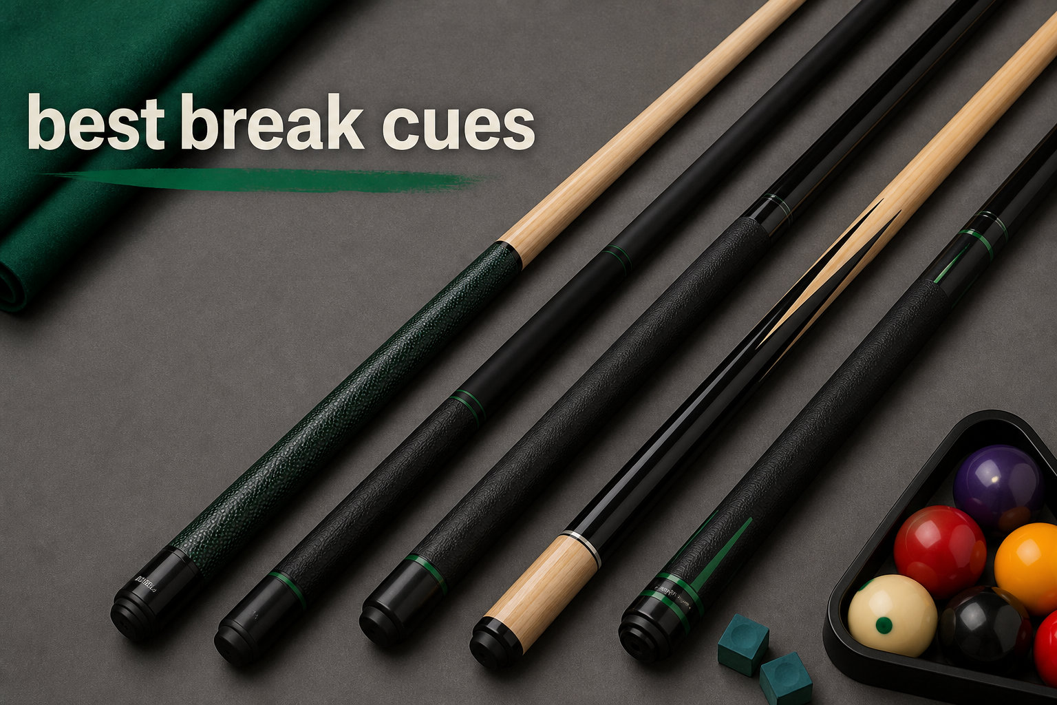 best break cues