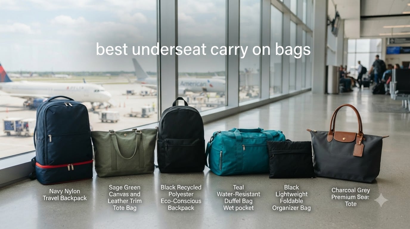 best underseat carry on bags