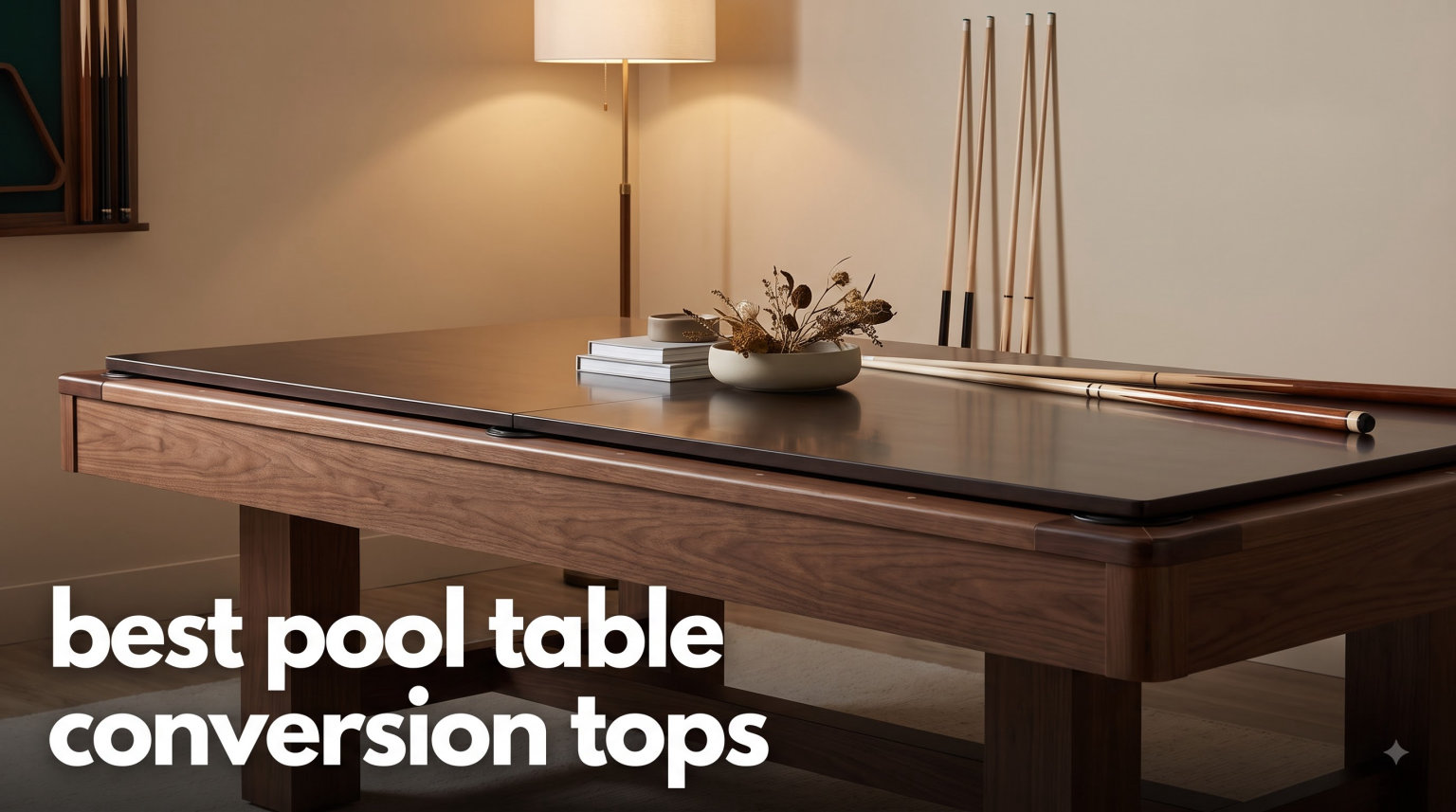 best pool table conversion tops