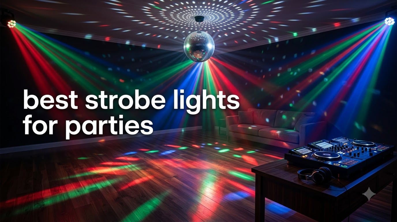 best strobe lights for parties