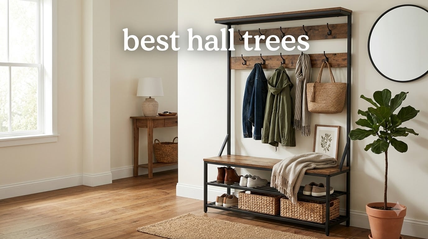 best hall trees