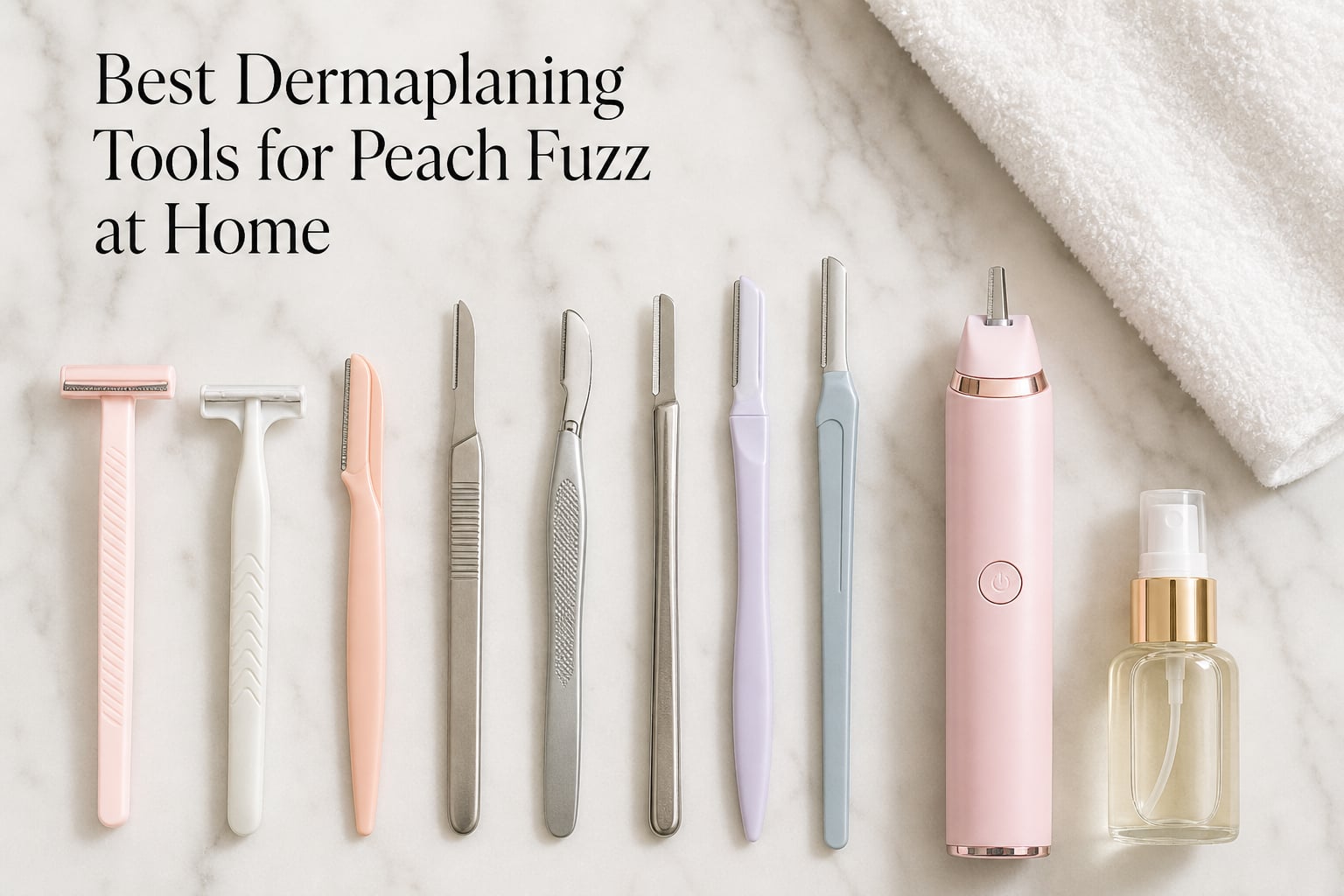 9 Best Dermaplaning Tools for Peach Fuzz at Home