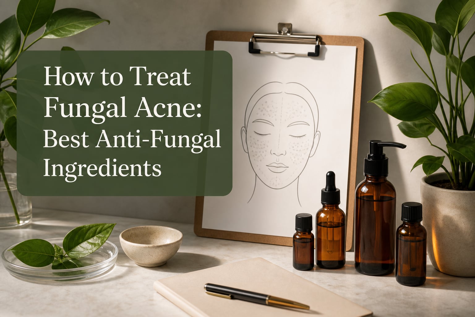 How to Treat Fungal Acne: Best Anti-Fungal Ingredients