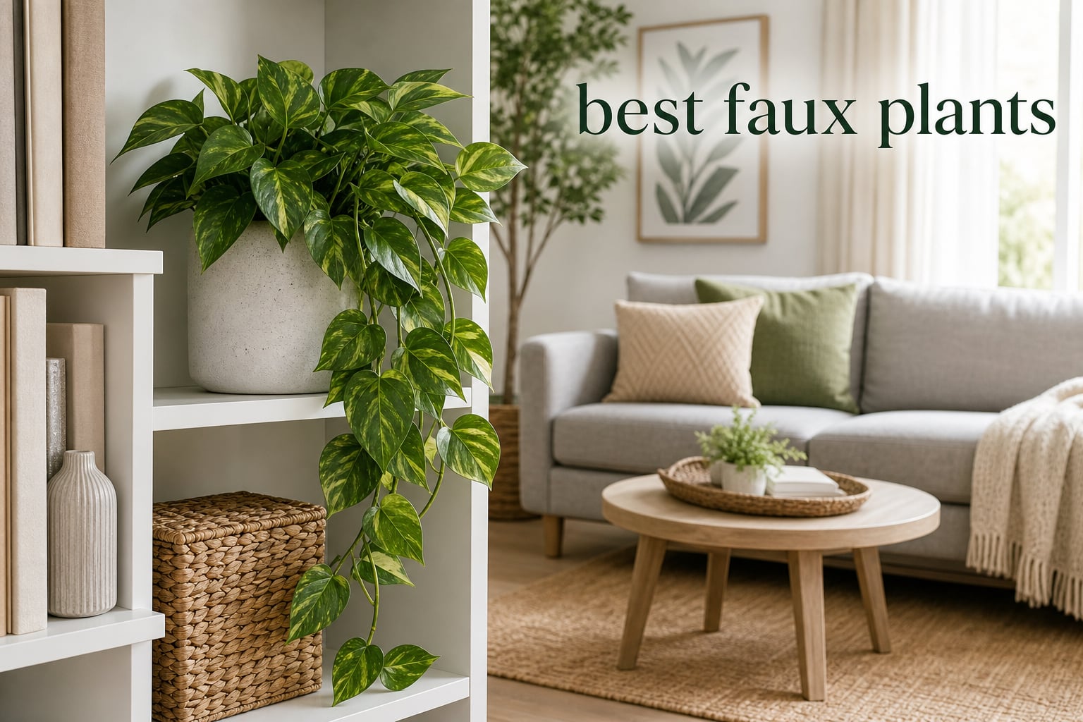 best faux plants