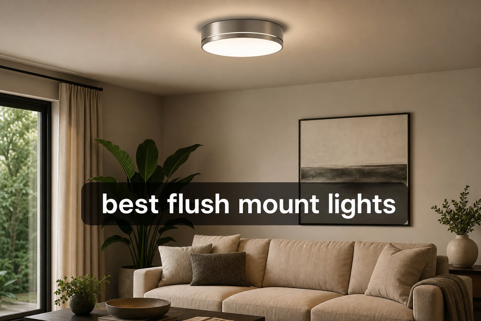 best flush mount lights