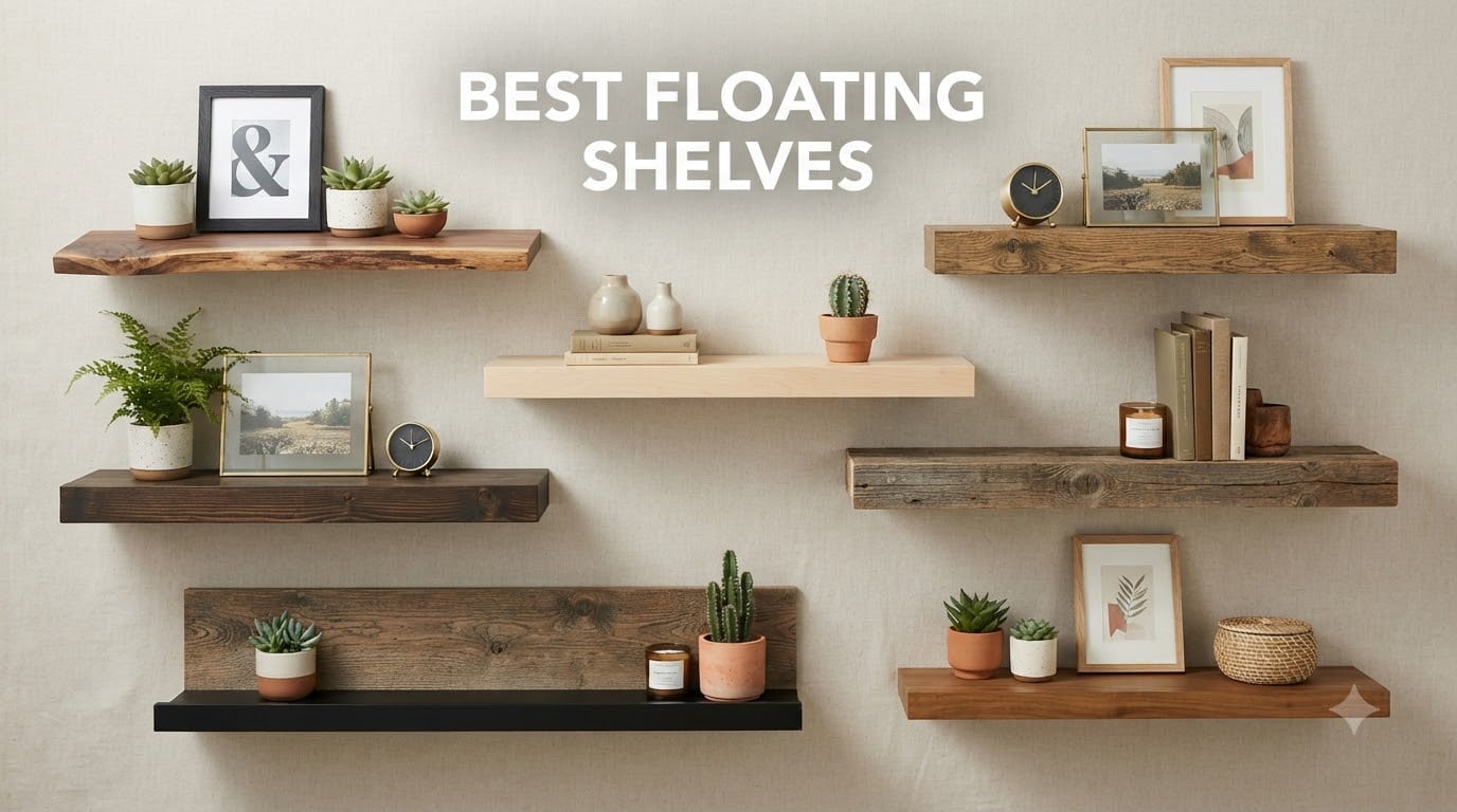 best floating shelves