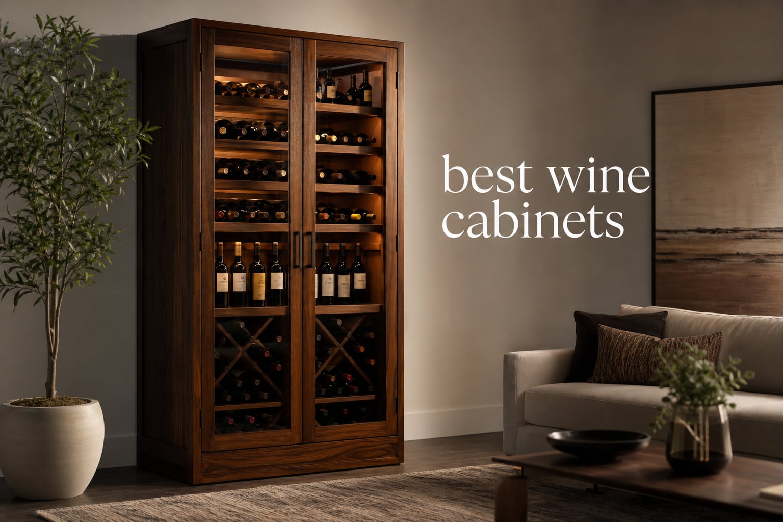 best wine cabinets