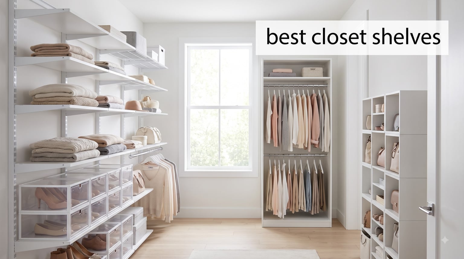 best closet shelves