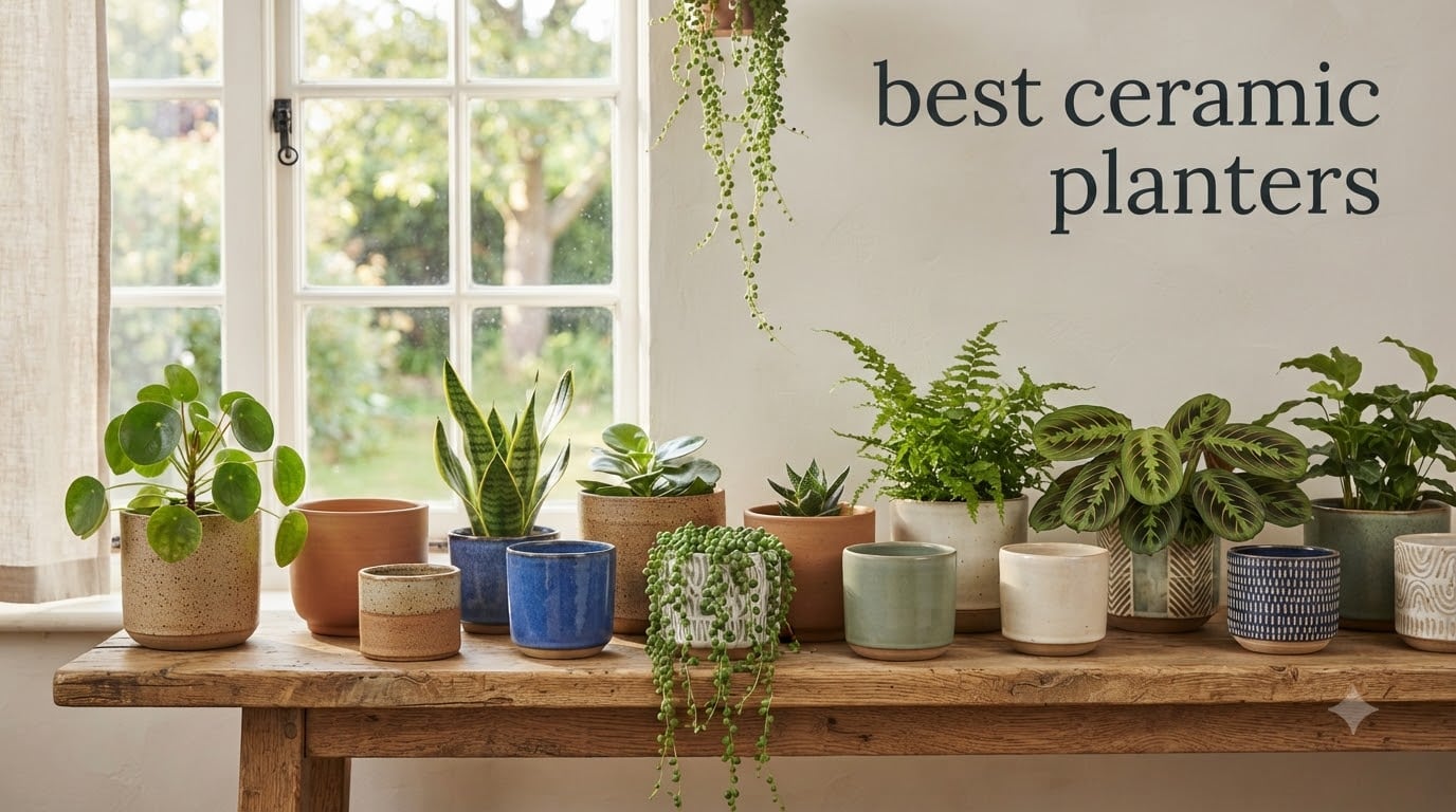 best ceramic planters