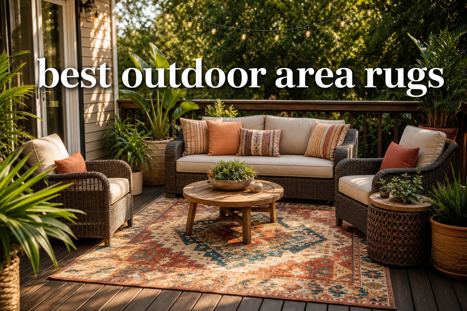 best outdoor area rugs
