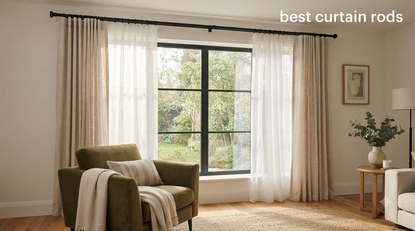 best curtain rods