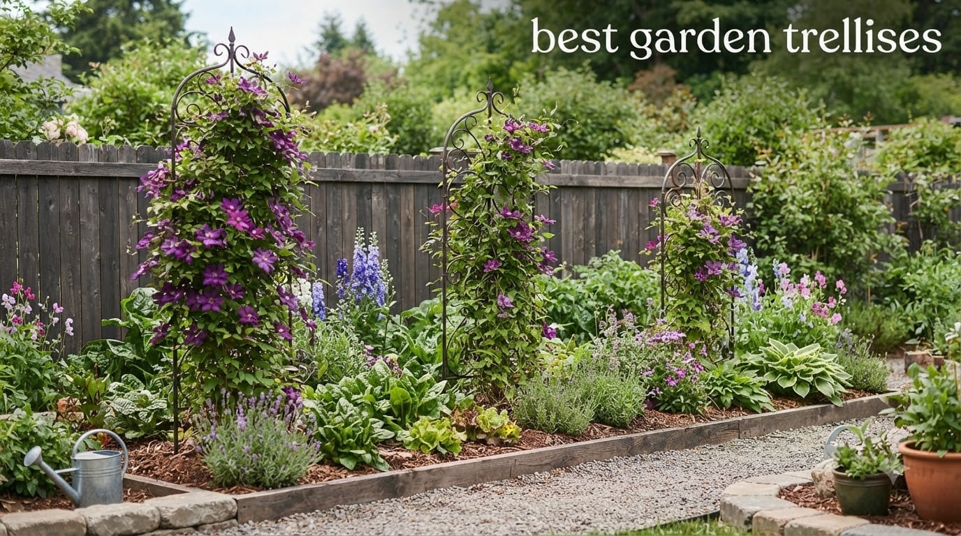 best garden trellises