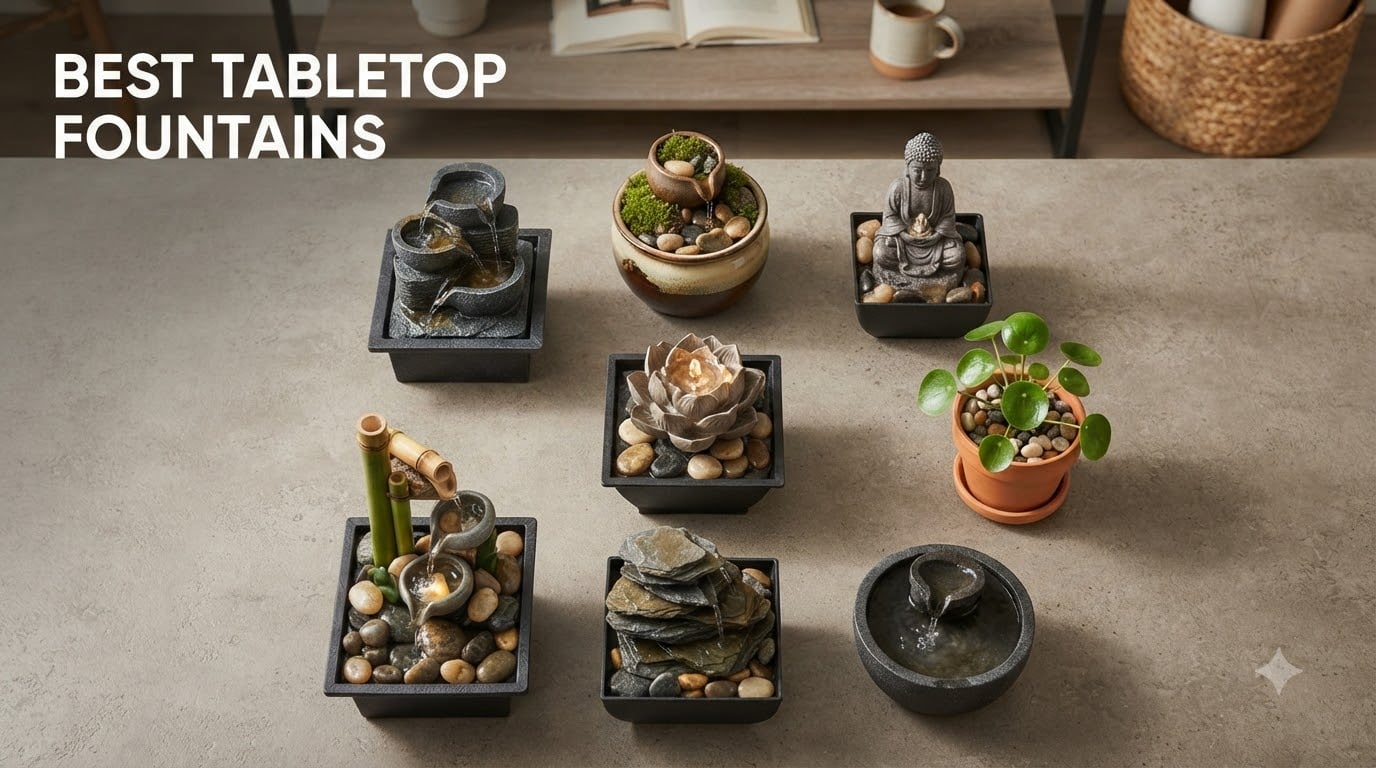 best tabletop fountains