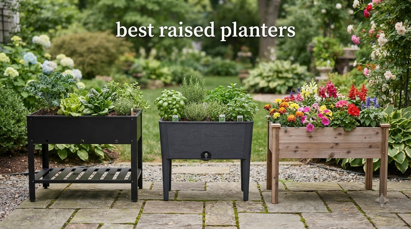 best raised planters