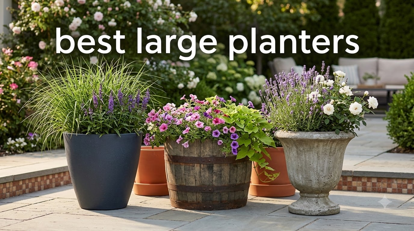best large planters