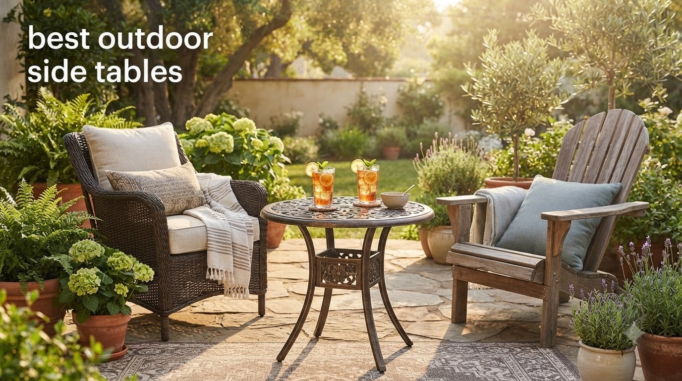 best outdoor side tables