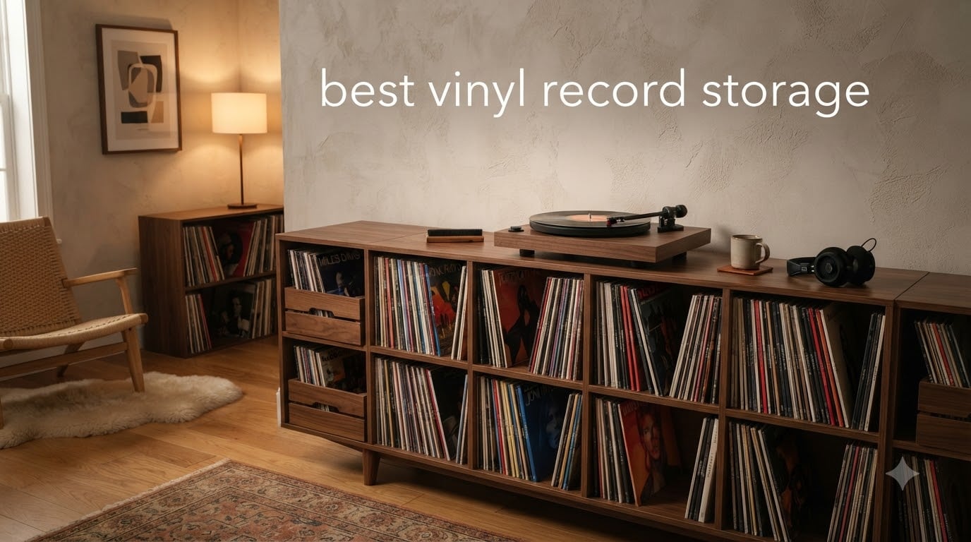 best vinyl record storage